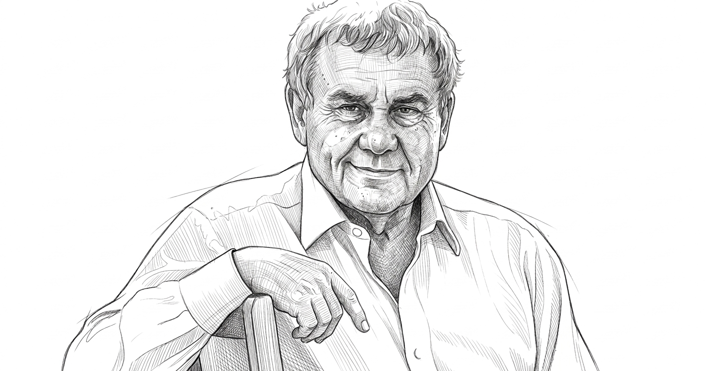 Sol Kerzner portrait sketch